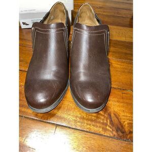 Natural Soul All-Thru Comfort Kasta Brown Booties Size 8